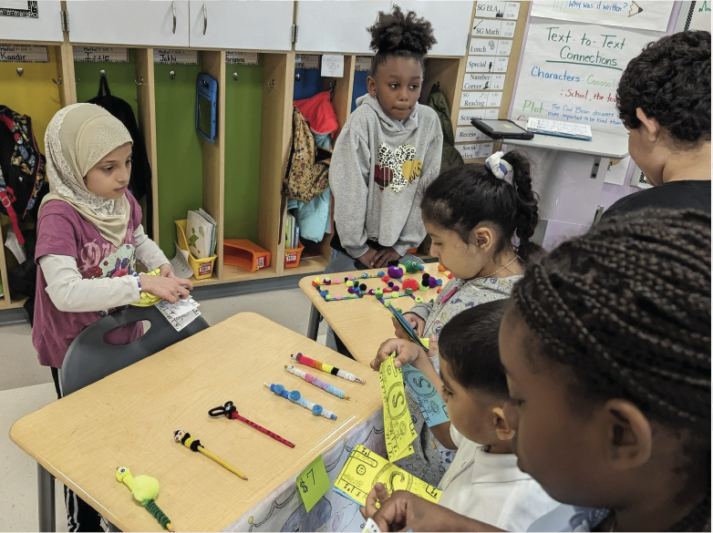 Students in classroom