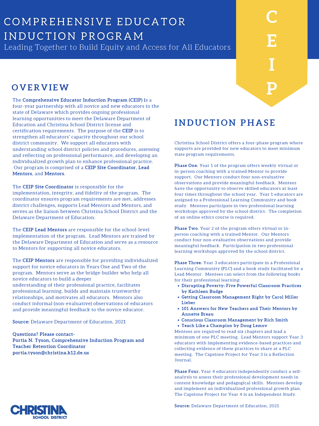 screenshot of CEIP flyer