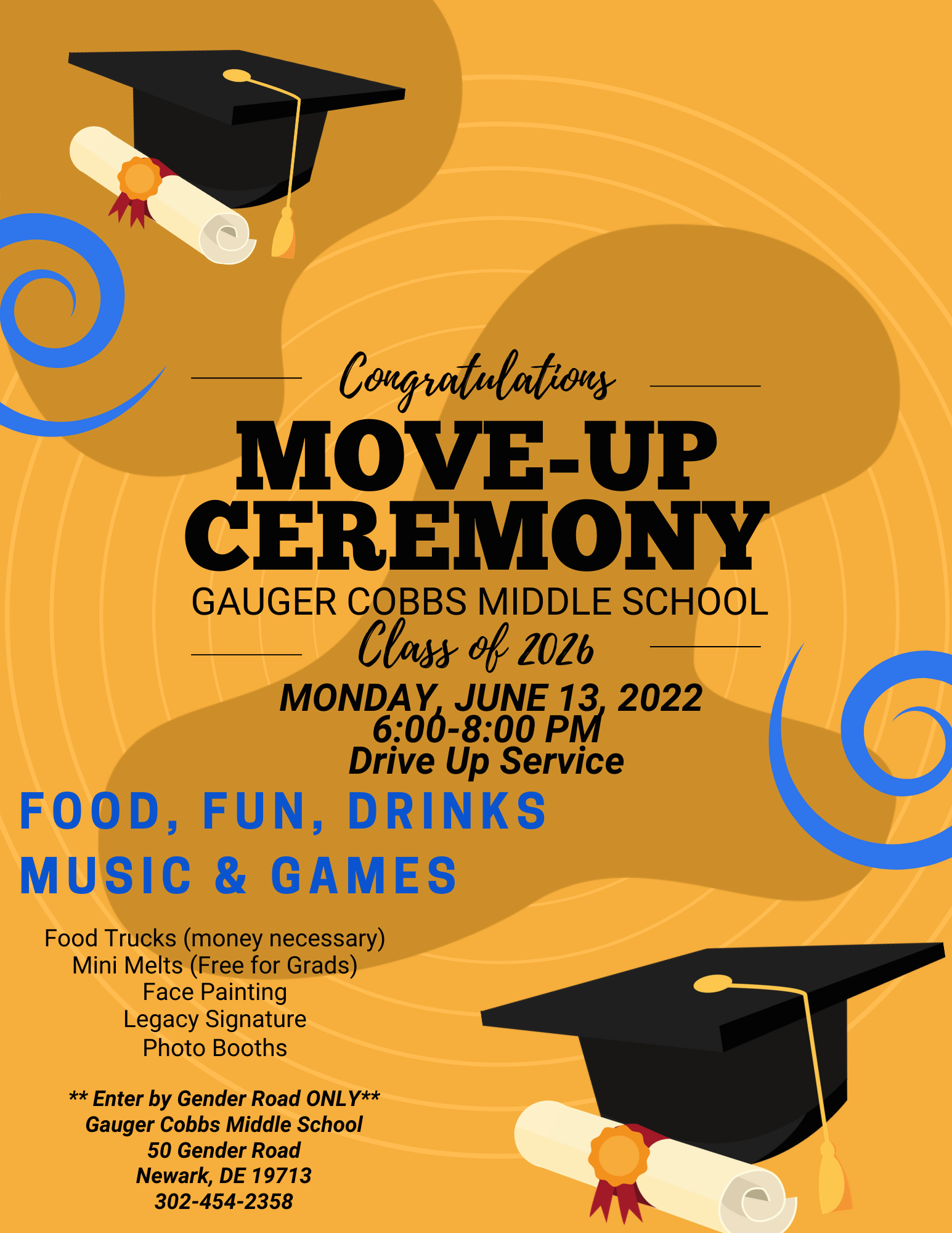  GCMS 2022 8th Grade Move Up