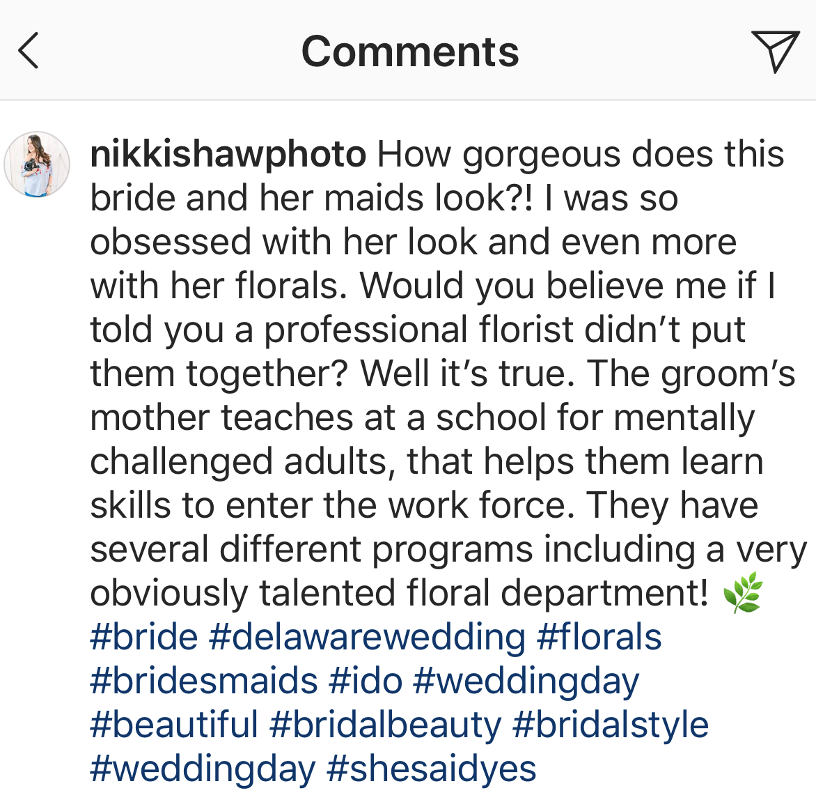Floralworks students