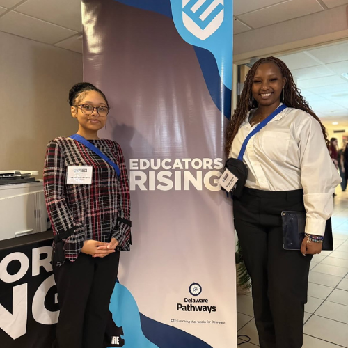 Photo of Glasgow HS students who competed in Educators Rising Competition