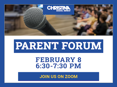  Picture with Parent Forum date and time.