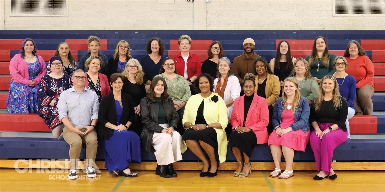 Group photo of the Christina School District Employees of the Year