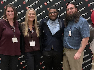  Group photo of Delaware School for the Deaf Staff and alumni Dante Hill Smith