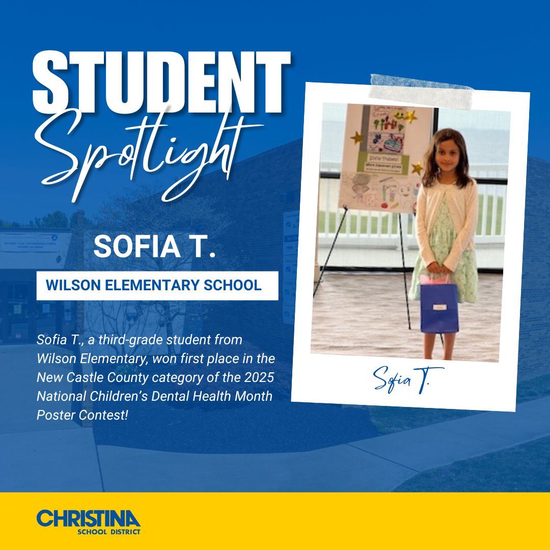  Student Spotlight Photo of Sophia T. Wilson Elementary