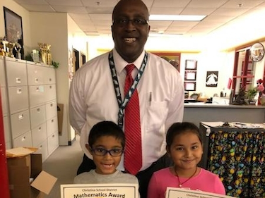  Principal and students 