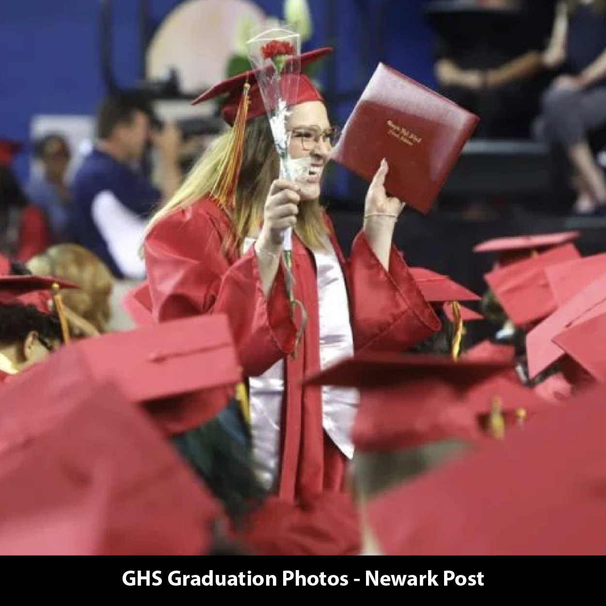 Excited graduate - Glasgow HIgh School Class of 2023