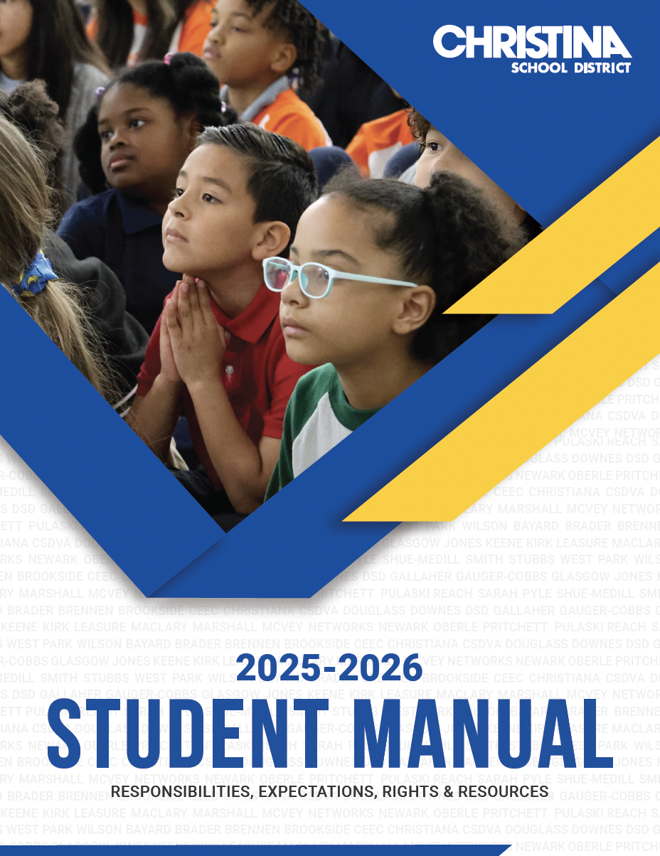 Cover of the 2025-2026 student manual