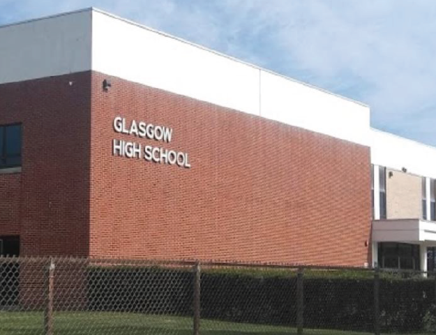  Front of Glasgow High School