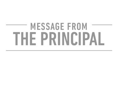  Message from the Principal